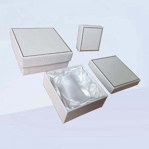 white paper packaging box