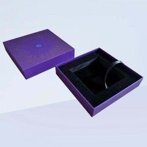 luxury rigid paper box with insert
