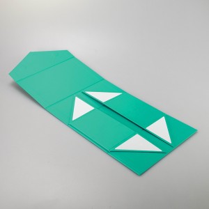 Caja de papel de embalaje de regalo de cartón magnético personalizado