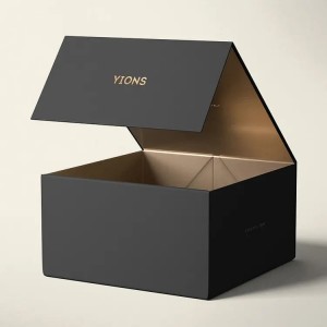 foldable magnetic box paper packaging