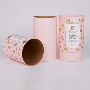 Candle packaging tube box