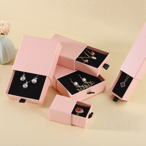 Foam filled paper jewelry boxes