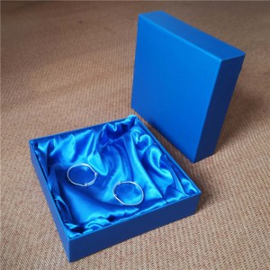 Rigid Jewelry paper box with sleeve