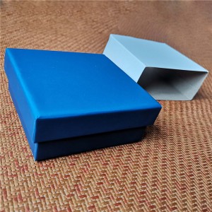 Rigid Jewelry paper box with sleeve