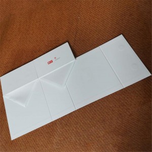 boîte en papier pliable