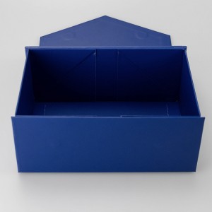 packaging paper box with magnetic closure