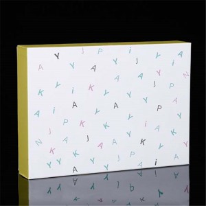 caja de embalaje de camisa de papel